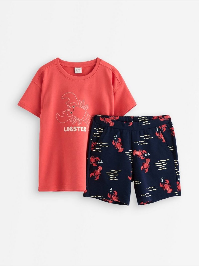 Set - top and shorts - 3009975-6826