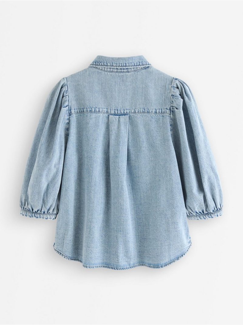 Short-sleeved denim shirt - 3009994-791