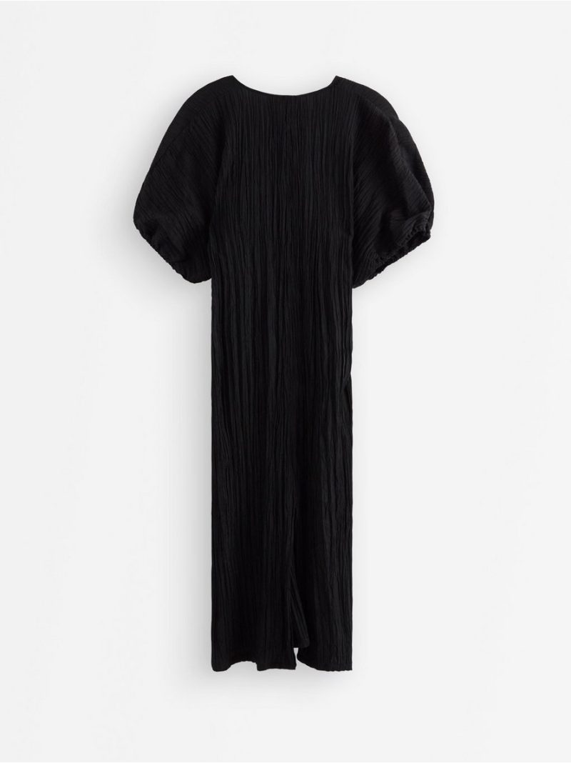 Crinkled midi dress - 3010012-80