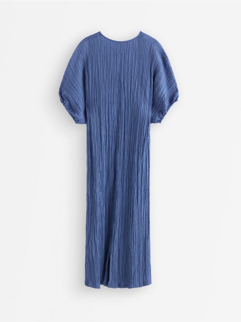 Crinkled midi dress - 3010012-8512