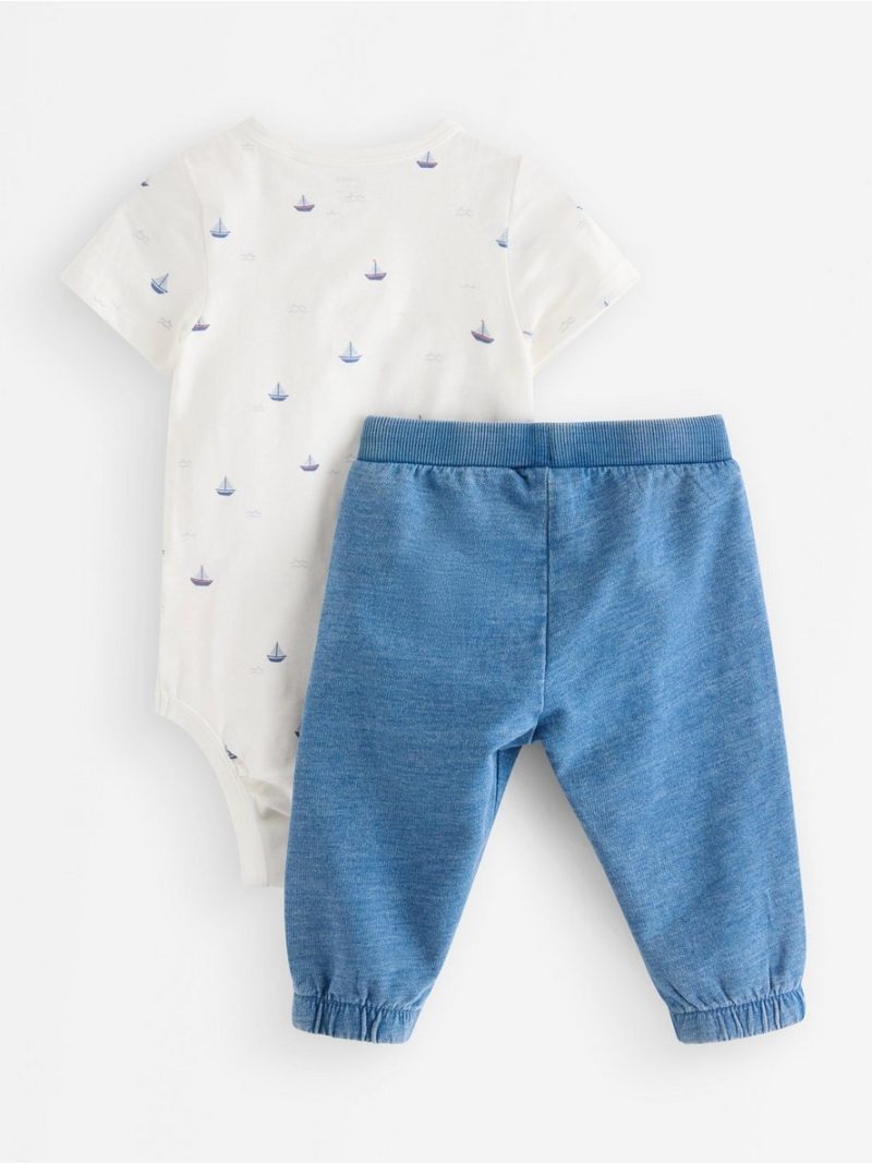 Set - bodysuit and joggers - 3010014-8174