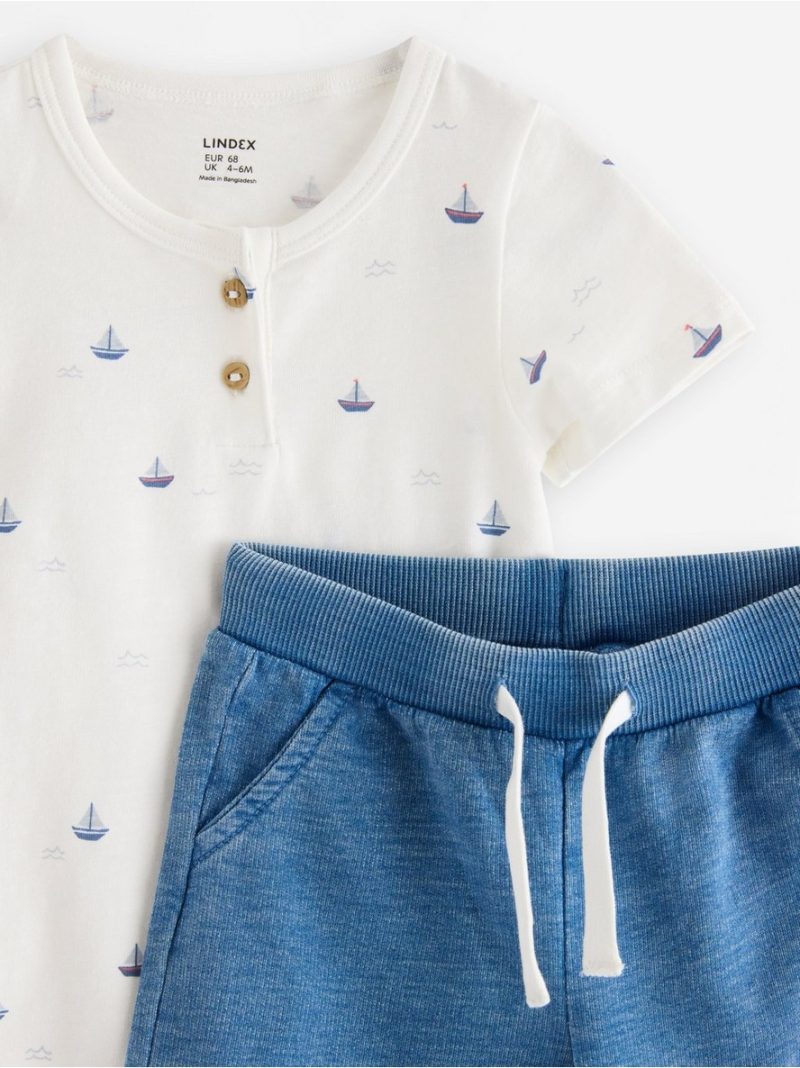 Set - bodysuit and joggers - 3010014-8174