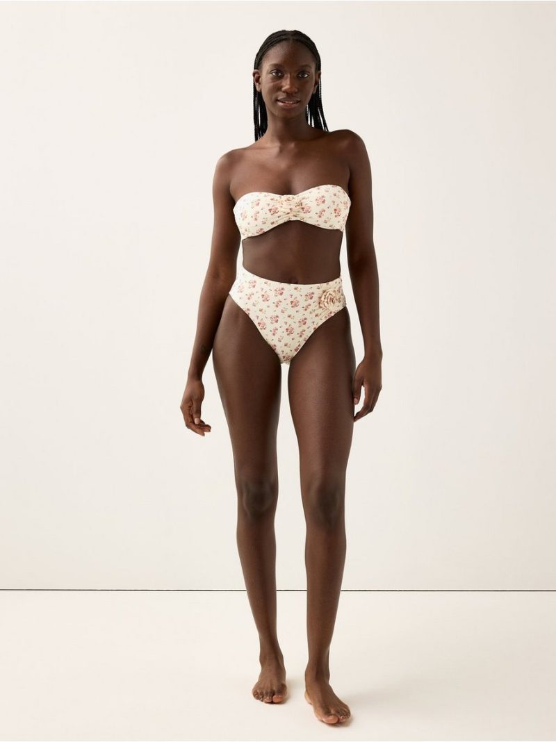 Bandeau bikini top - 3010016-8741