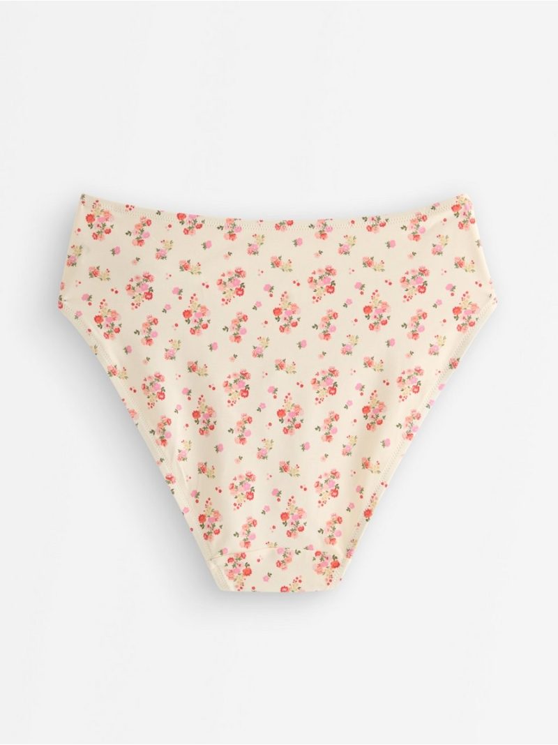 Bikini bottom with high waist - 3010034-8741