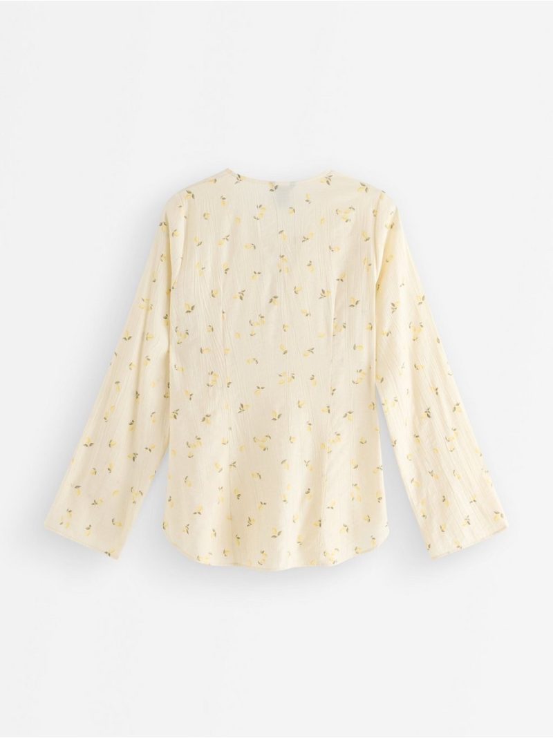 Long-sleeved blouse - 3010079-6857