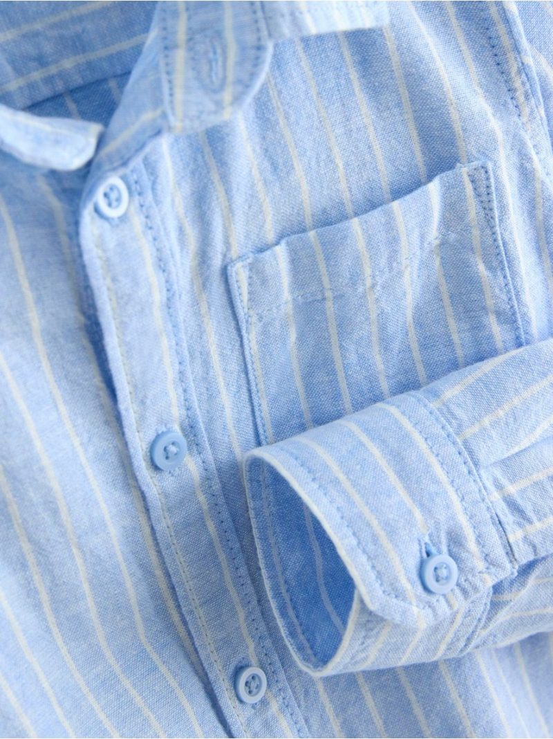 Linen-blend shirt - 3010192-2325