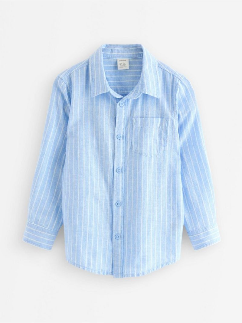 Linen-blend shirt - 3010192-2325
