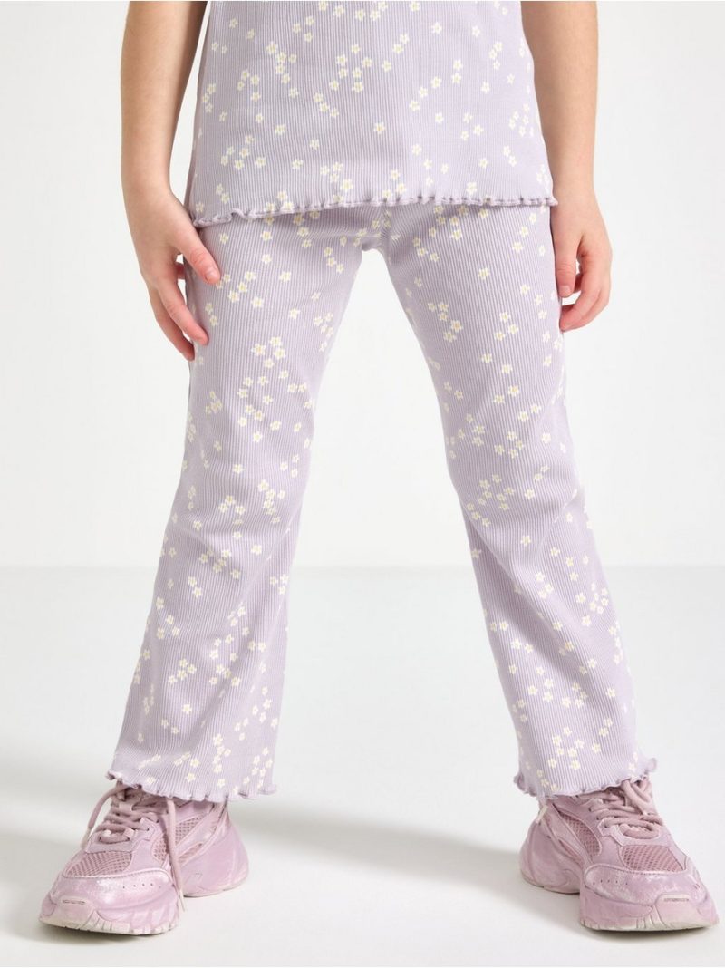 Ribbed leggings - 3010240-9959
