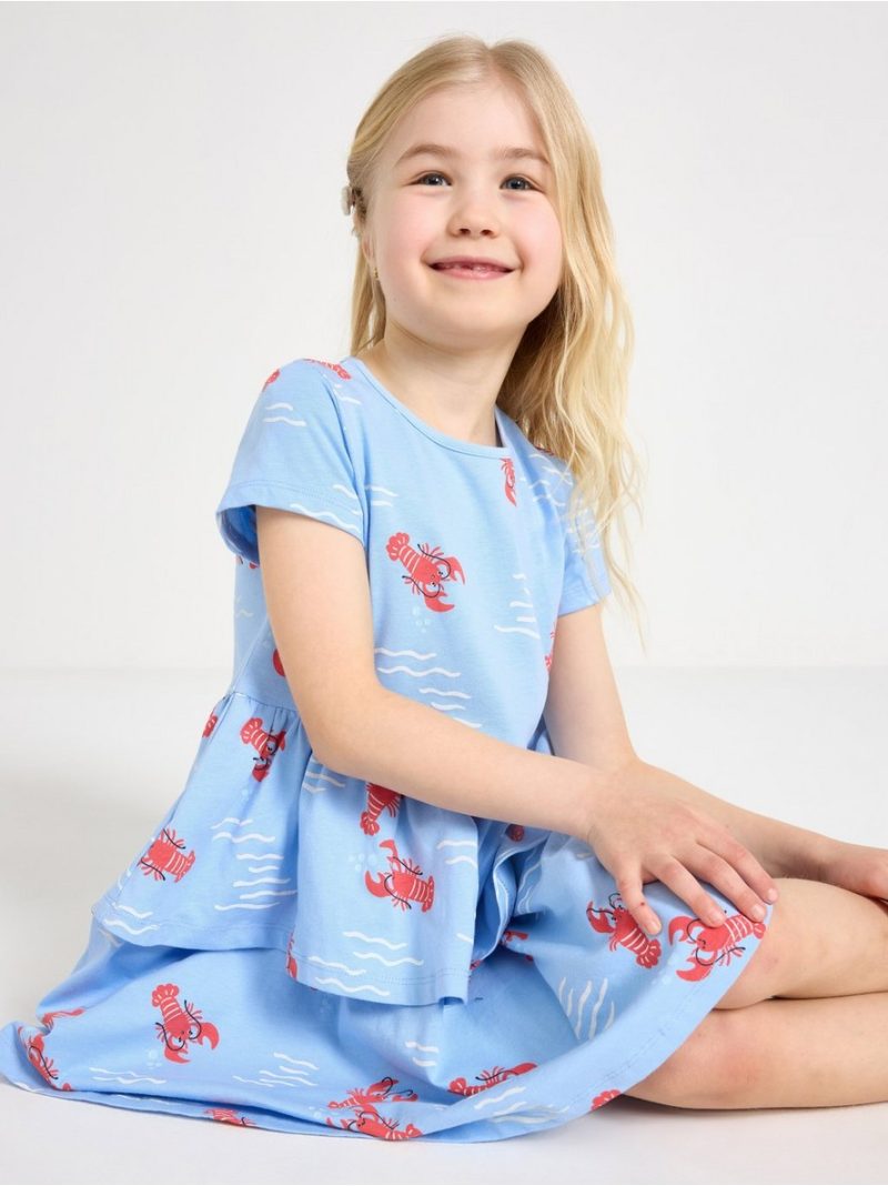Short-sleeved dress - 3010287-2325