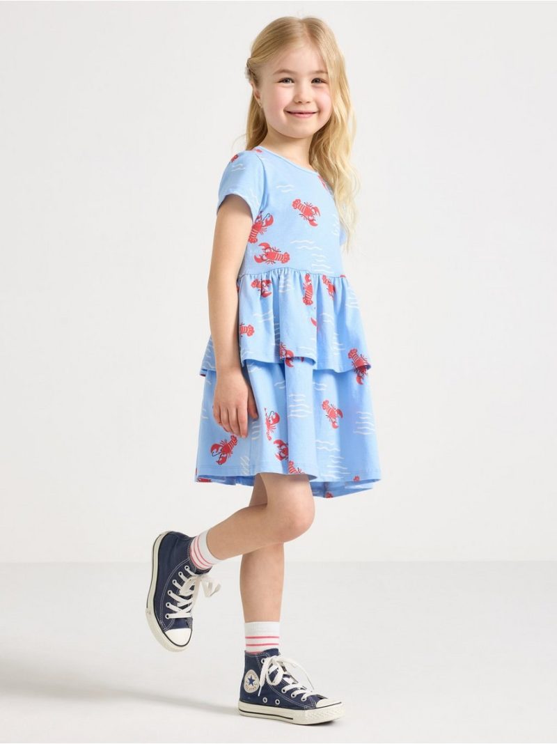 Short-sleeved dress - 3010287-2325