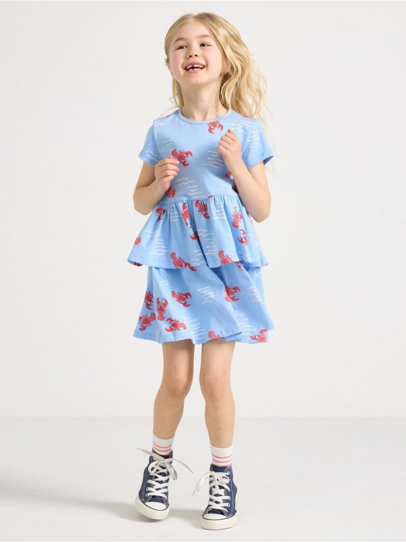 Short-sleeved dress - 3010287-2325