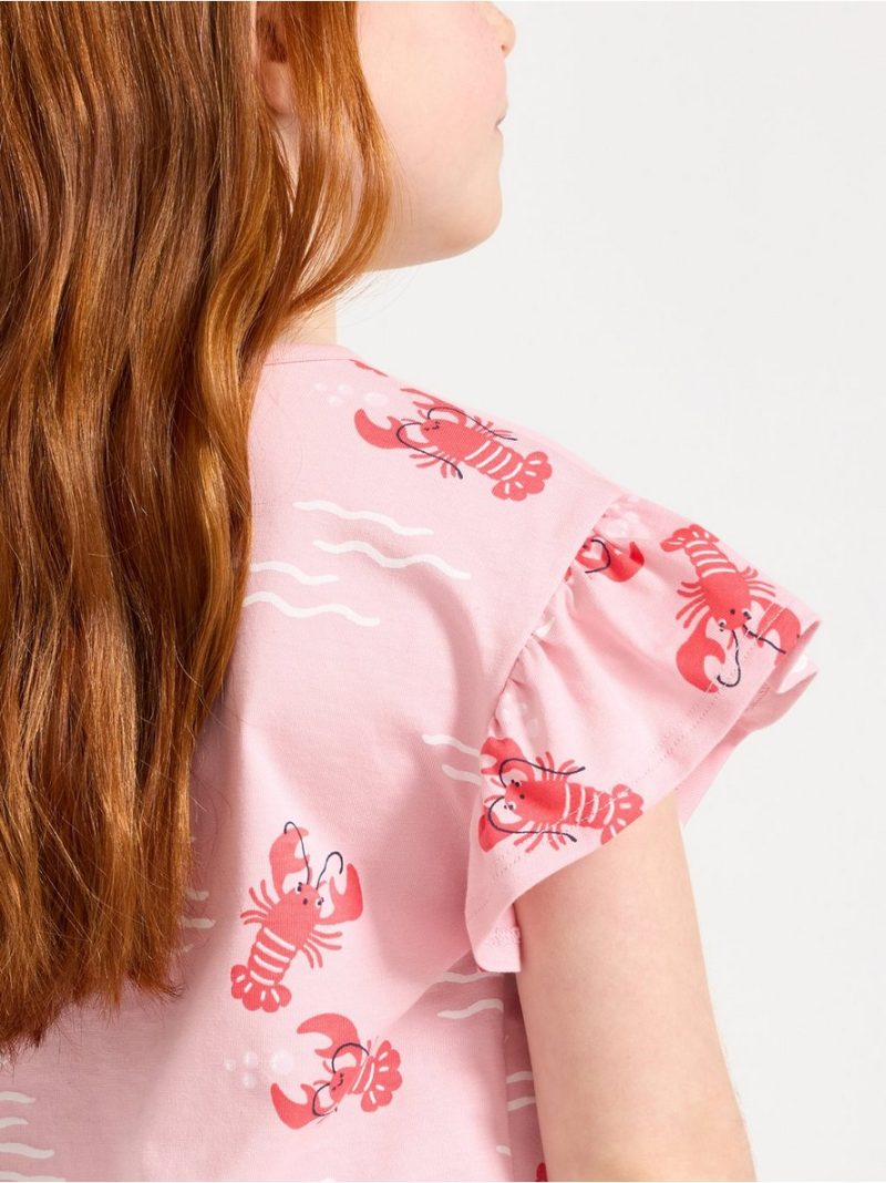 Short-sleeved top - 3010288-7955