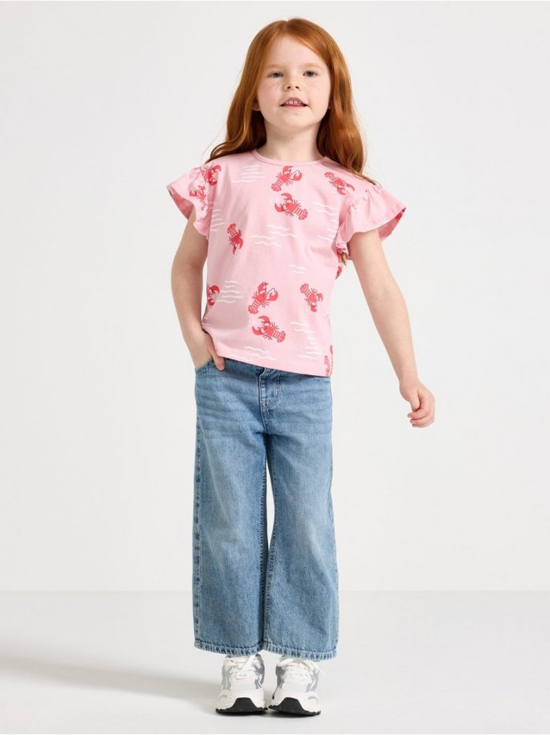 Short-sleeved top - 3010288-7955