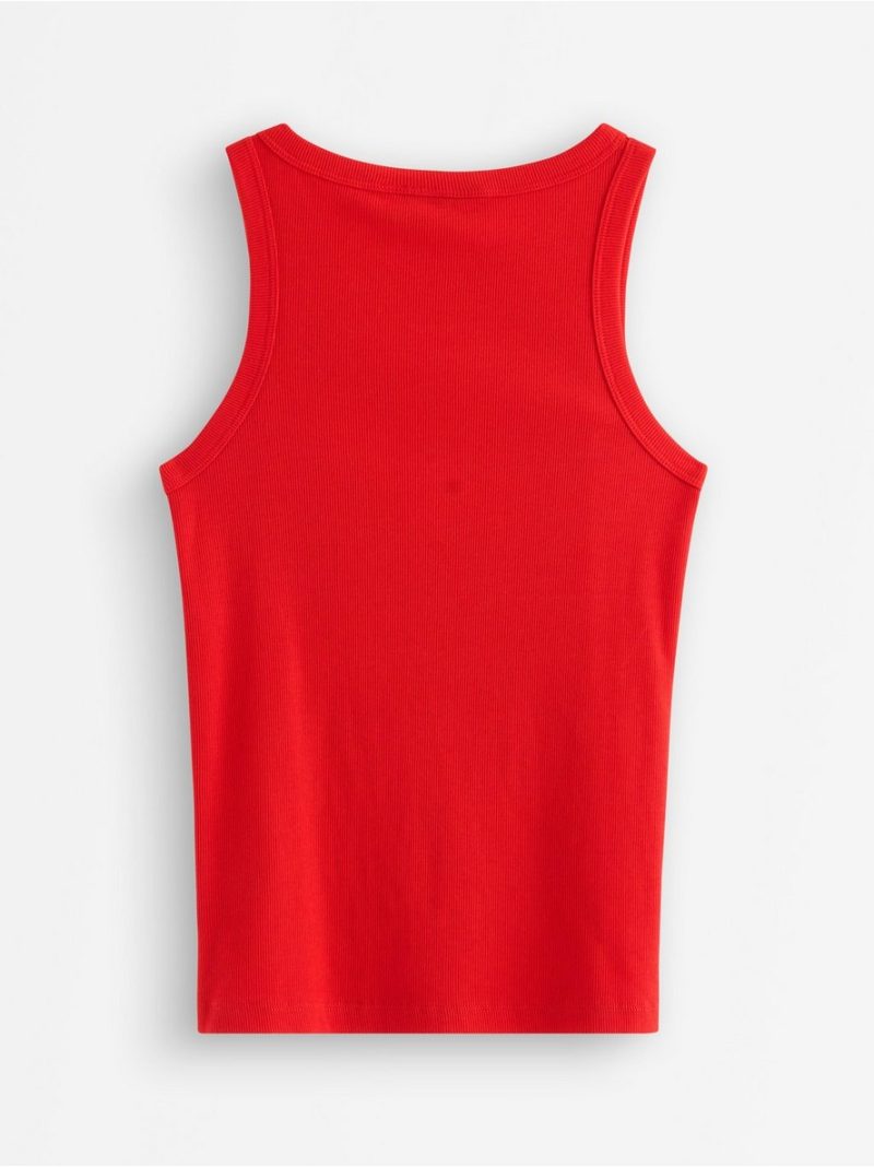 Ribbed tank top - 3010356-6324