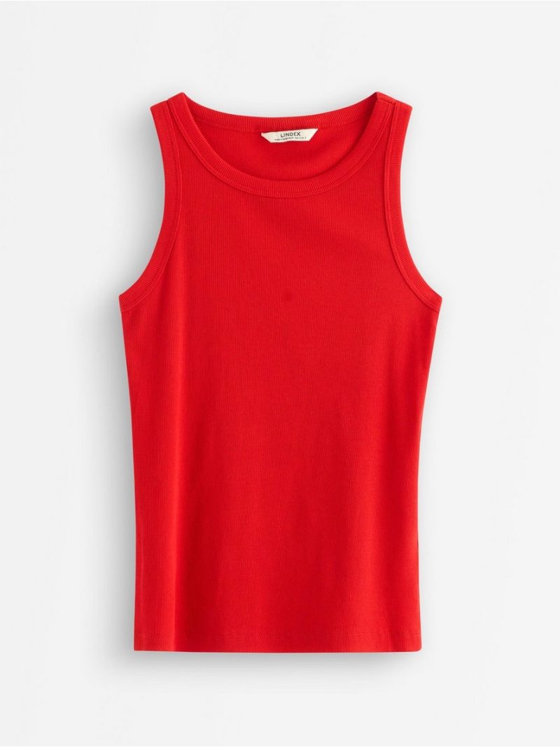Ribbed tank top - 3010356-6324