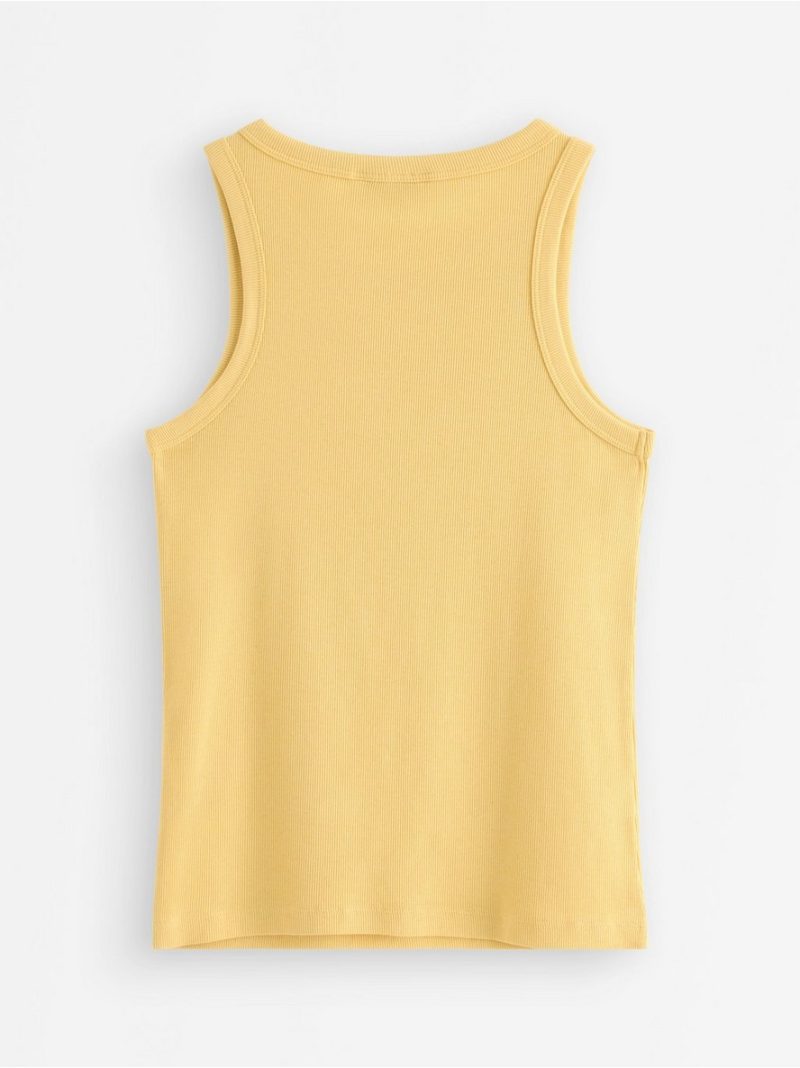 Ribbed tank top - 3010356-9694