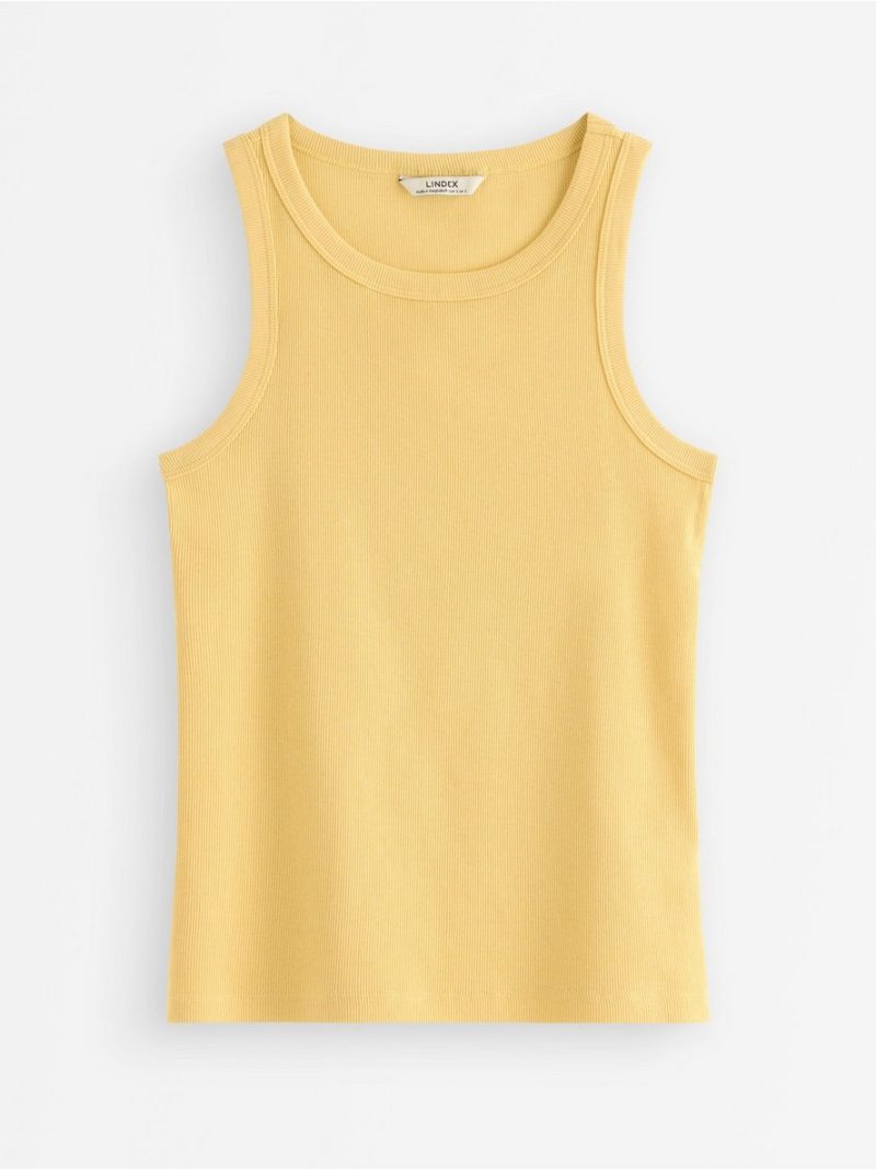 Ribbed tank top - 3010356-9694