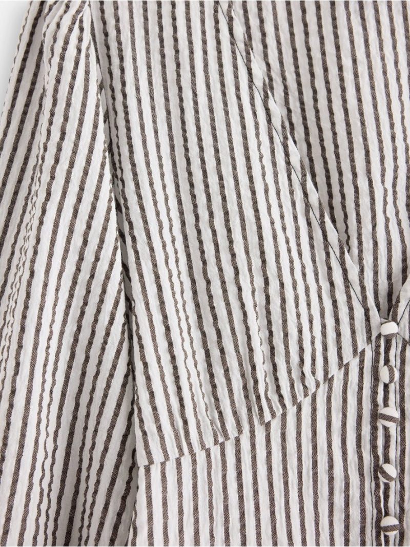 Blouse in seersucker - 3010374-1863