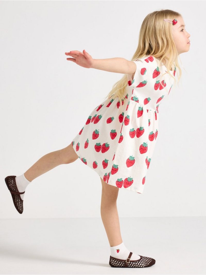Short-sleeved dress - 3010383-6728