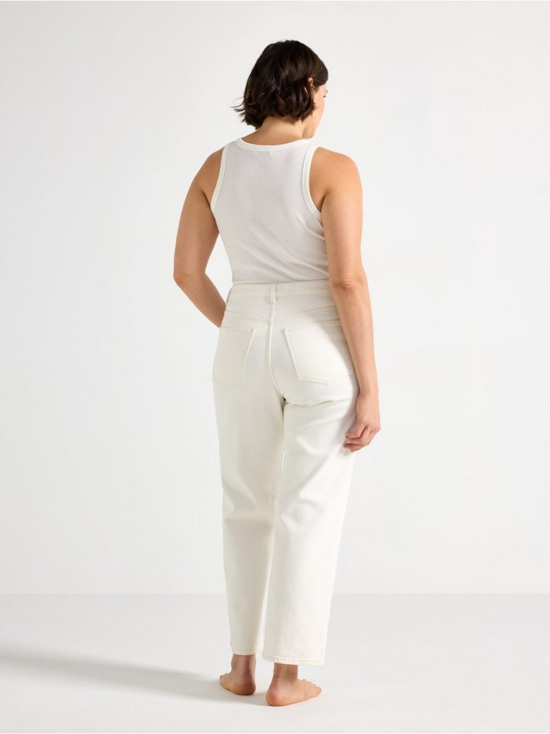 STRAIGHT Nea cropped jeans with light stretch - 3010389-7862