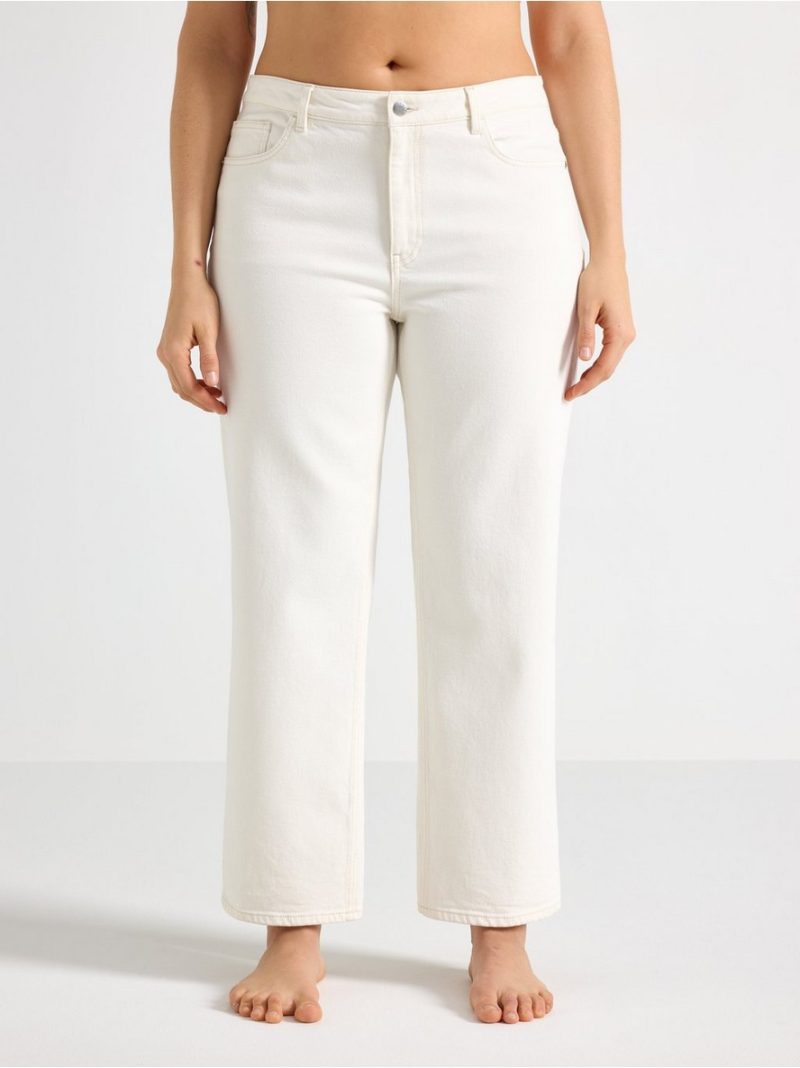 STRAIGHT Nea cropped jeans with light stretch - 3010389-7862