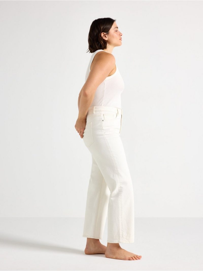 STRAIGHT Nea cropped jeans with light stretch - 3010389-7862