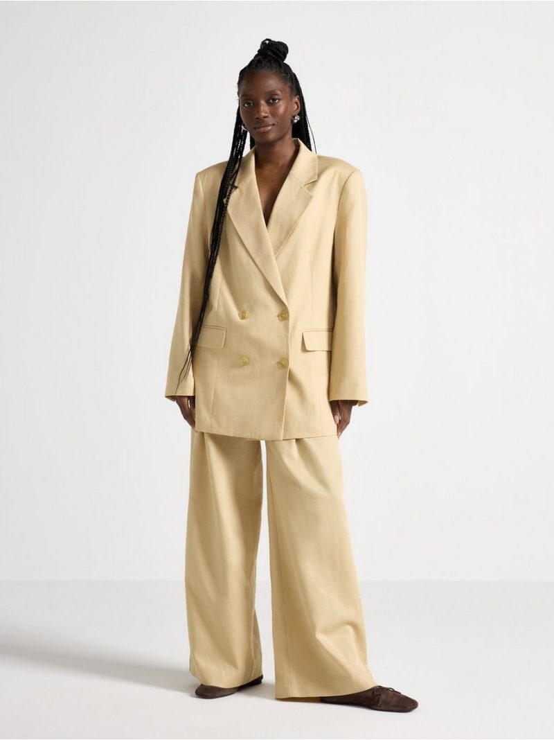 Blazer with double button closure - 3010485-6911