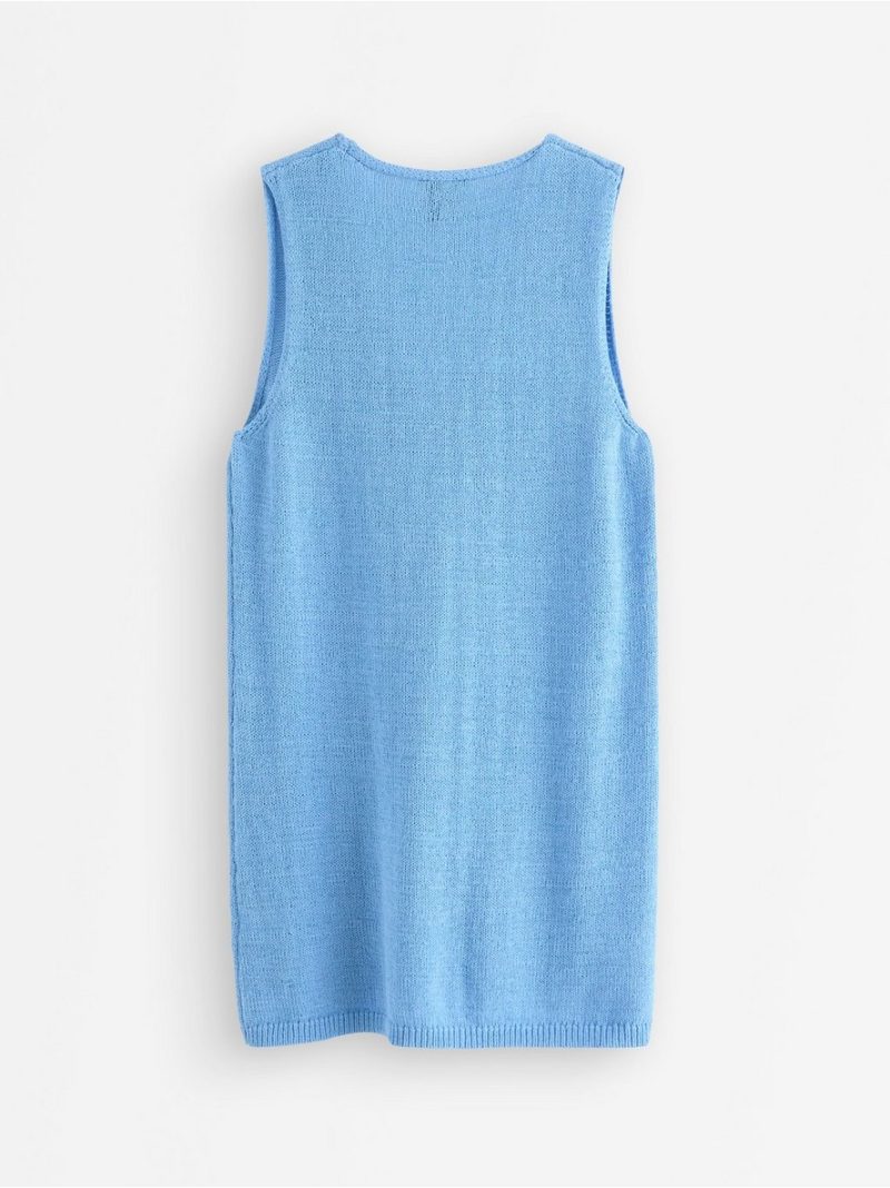 Fine-knit vest - 3010507-7278