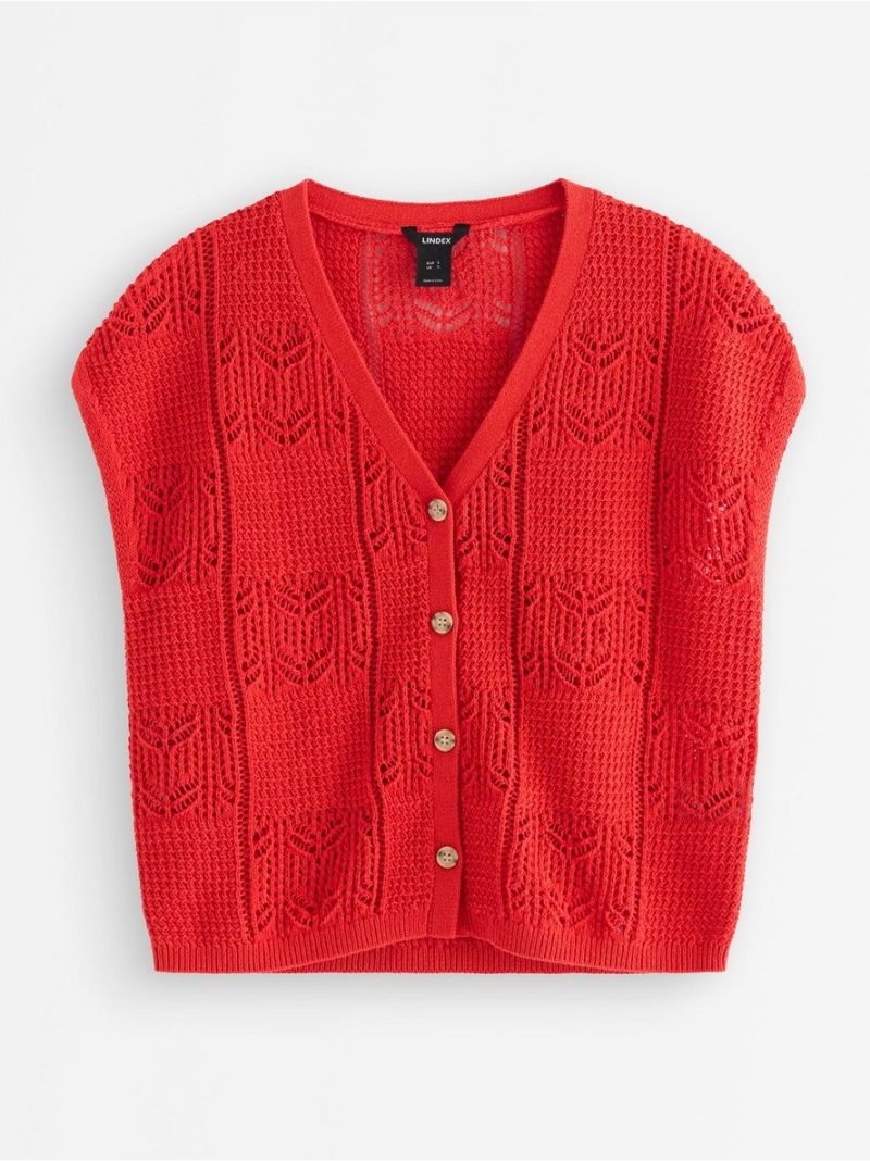 Sleeveless cardigan - 3010530-6700