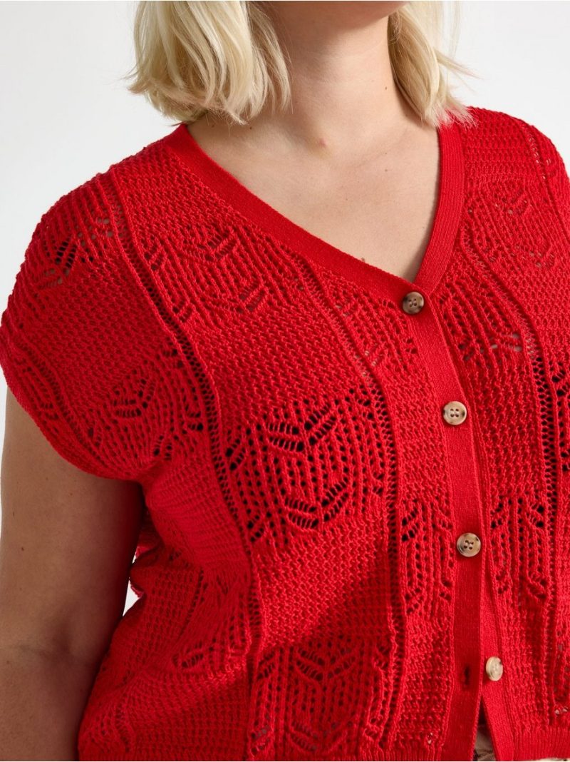 Sleeveless cardigan - 3010530-6700