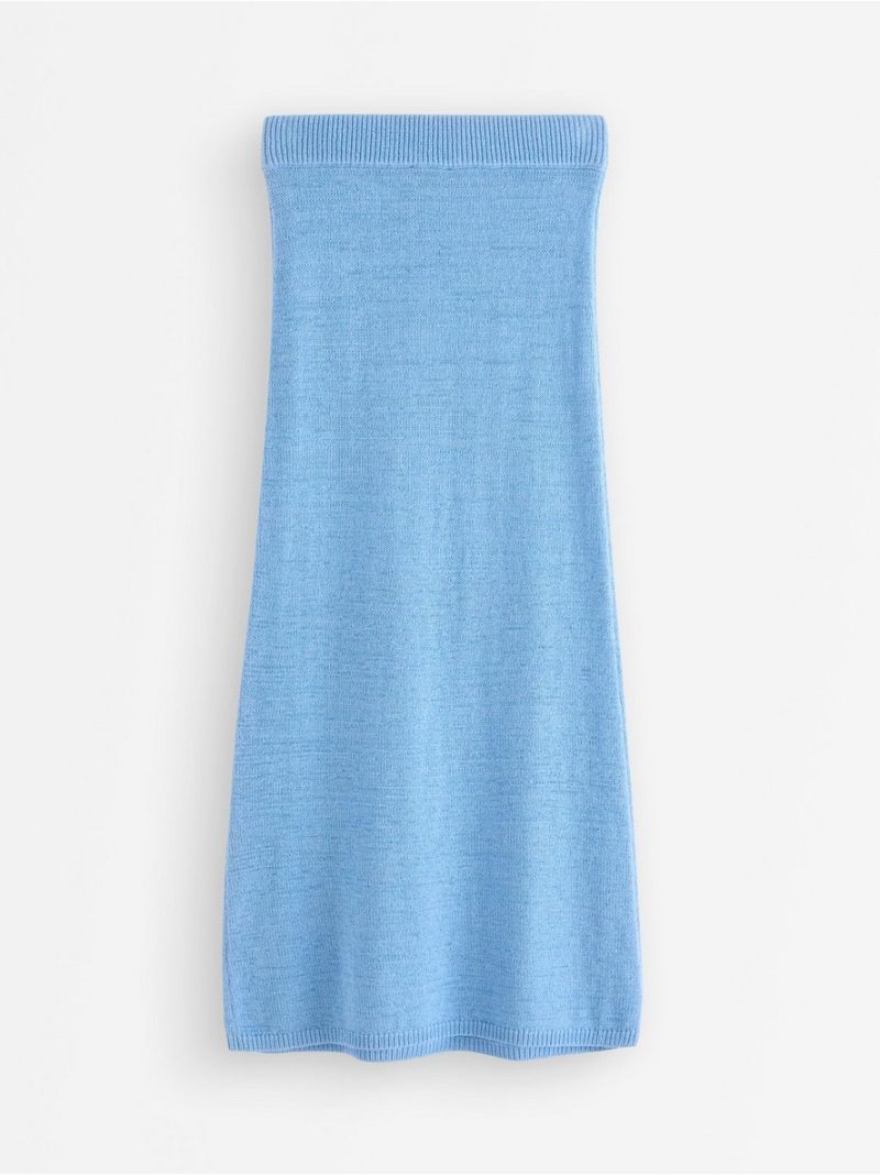 Knitted midi skirt - 3010597-7278