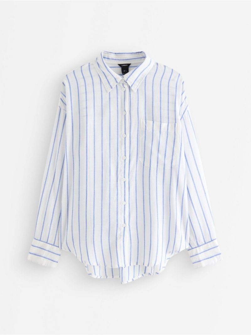 Shirt in linen blend - 3010721-300