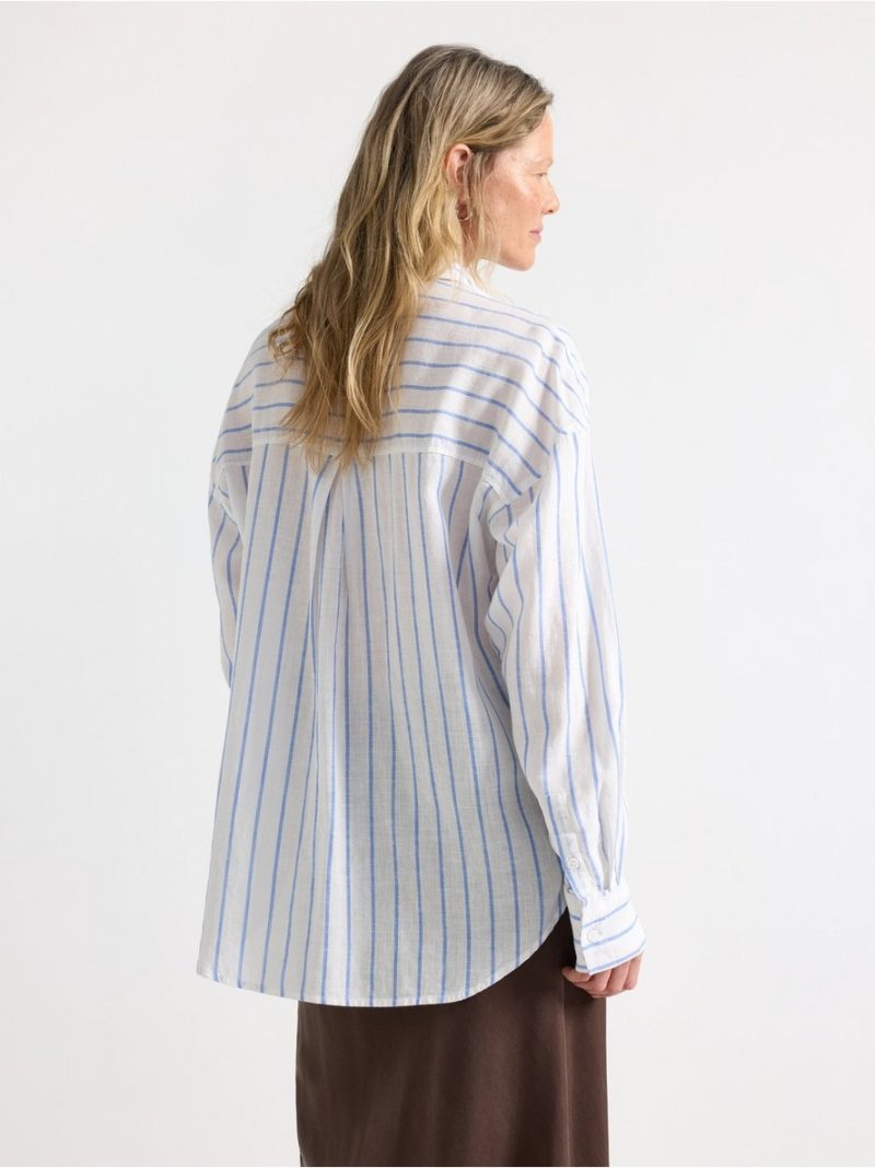 Shirt in linen blend - 3010721-300