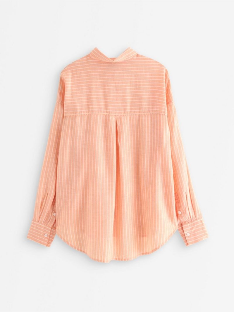 Shirt in linen blend - 3010721-7875