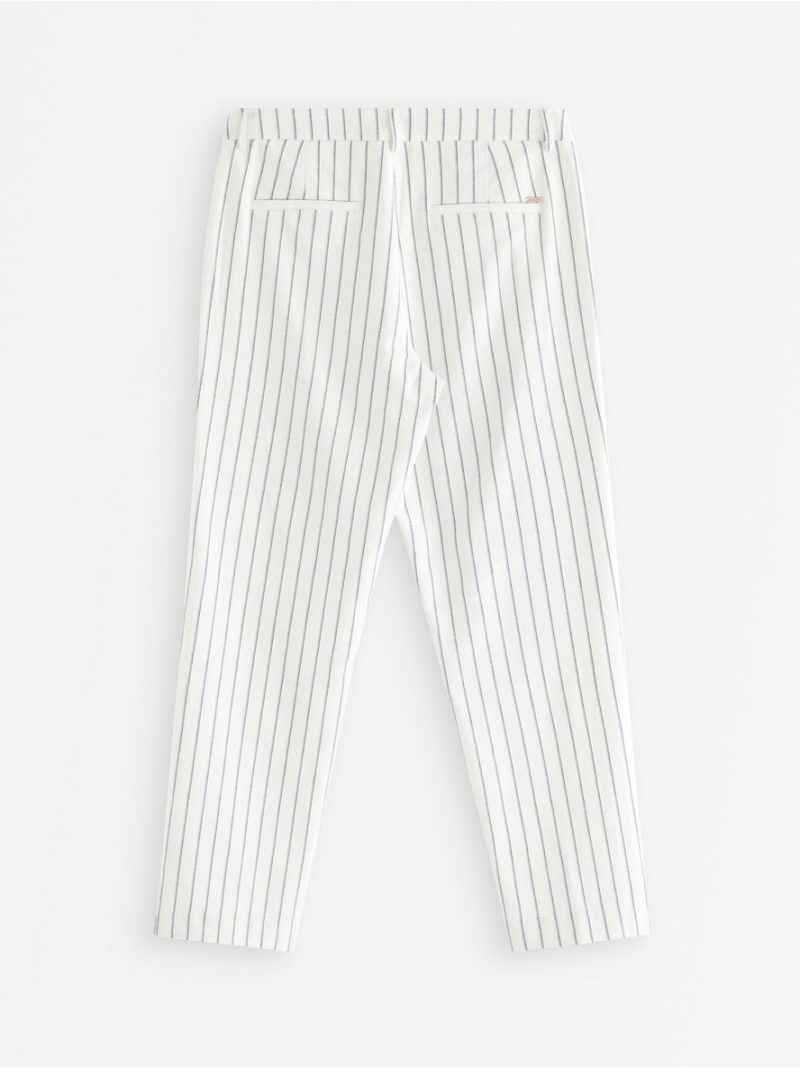 Trousers in linen blend - 3010729-300