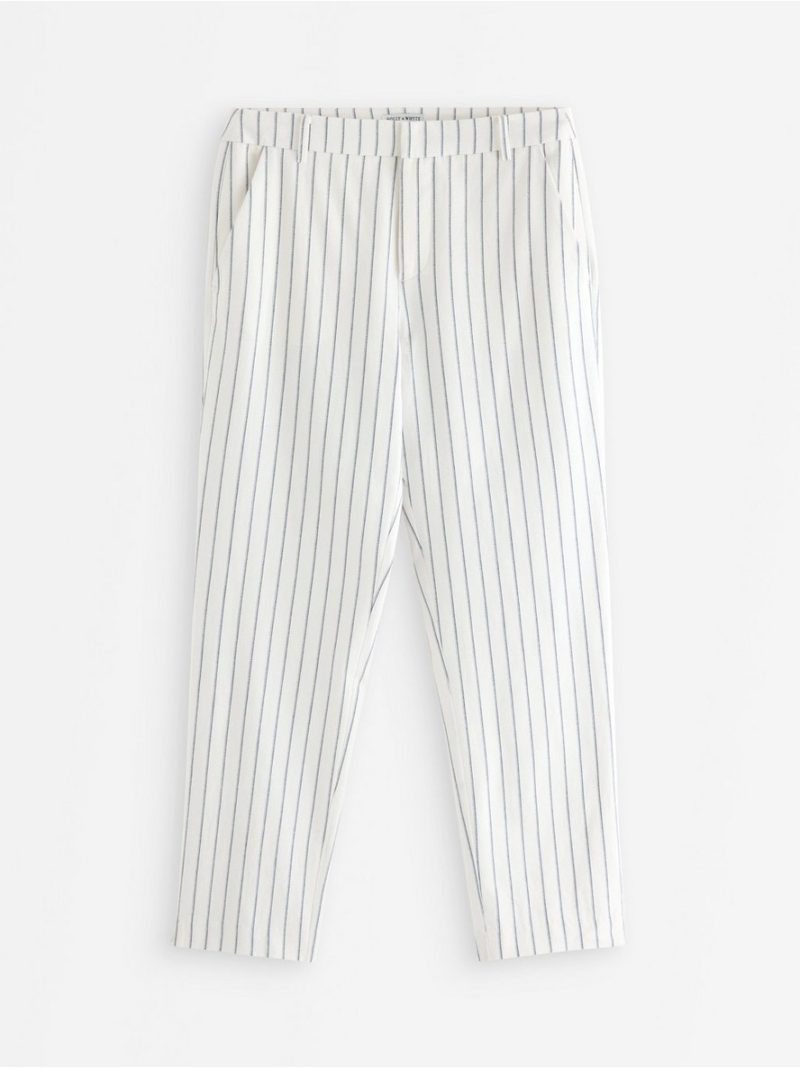 Trousers in linen blend - 3010729-300