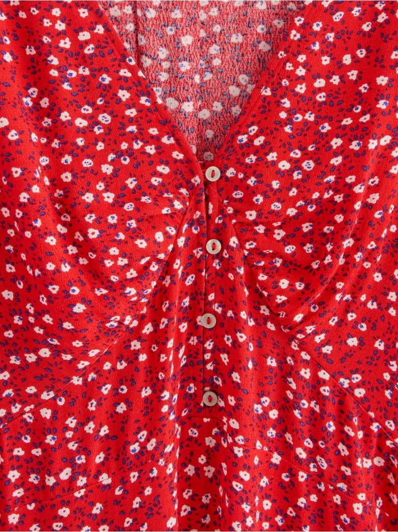 Patterned midi dress - 3010742-7855