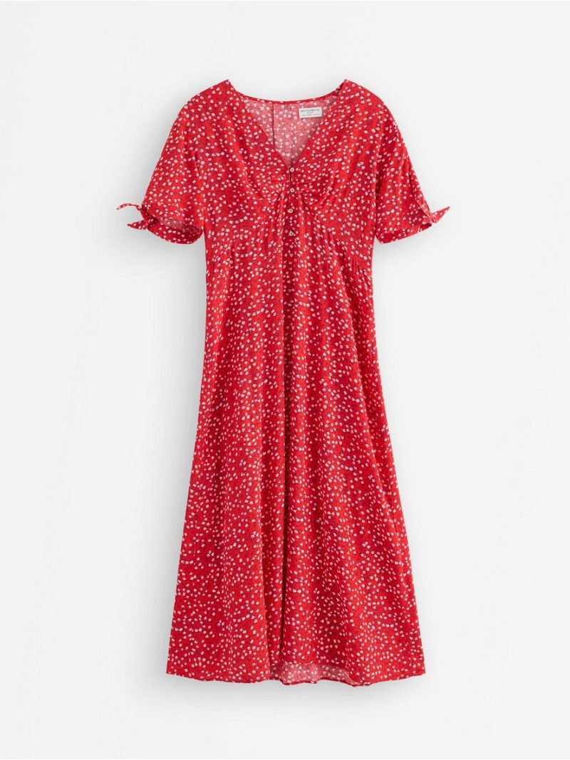 Patterned midi dress - 3010742-7855