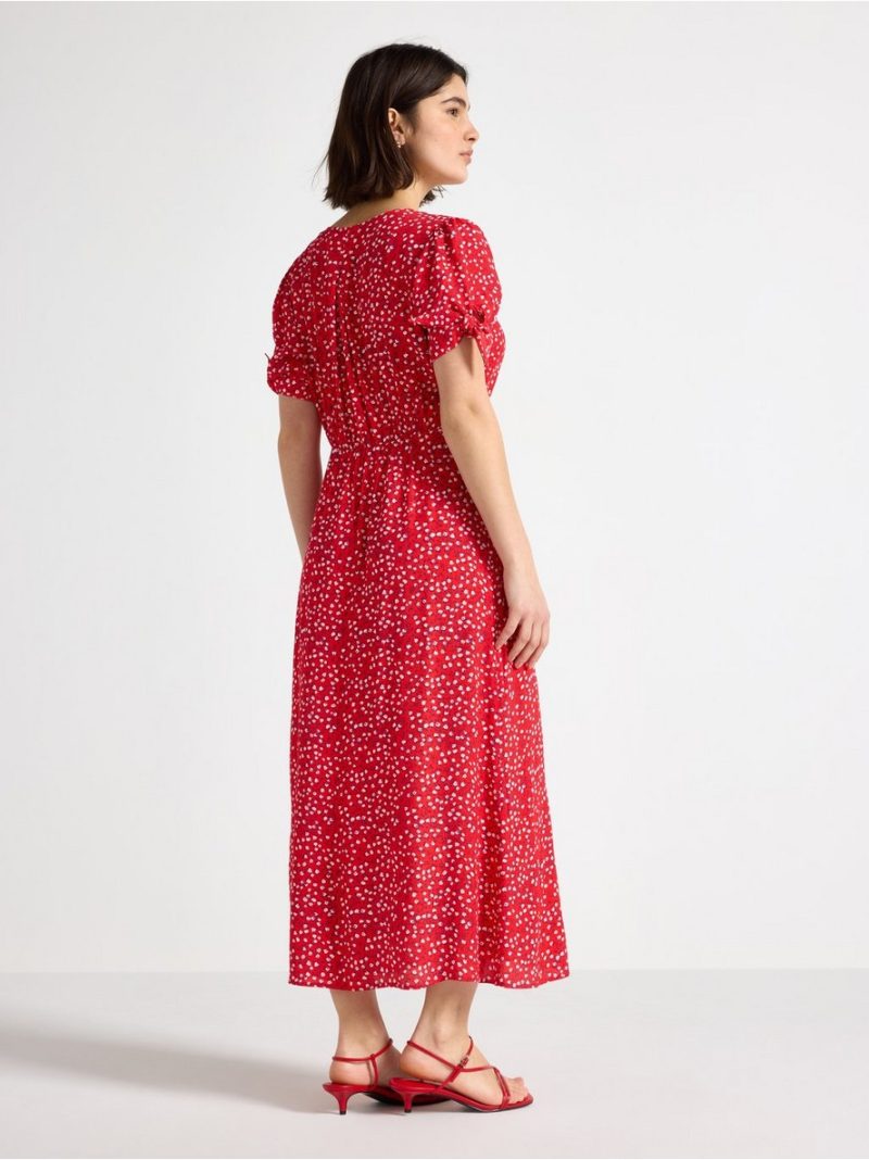 Patterned midi dress - 3010742-7855