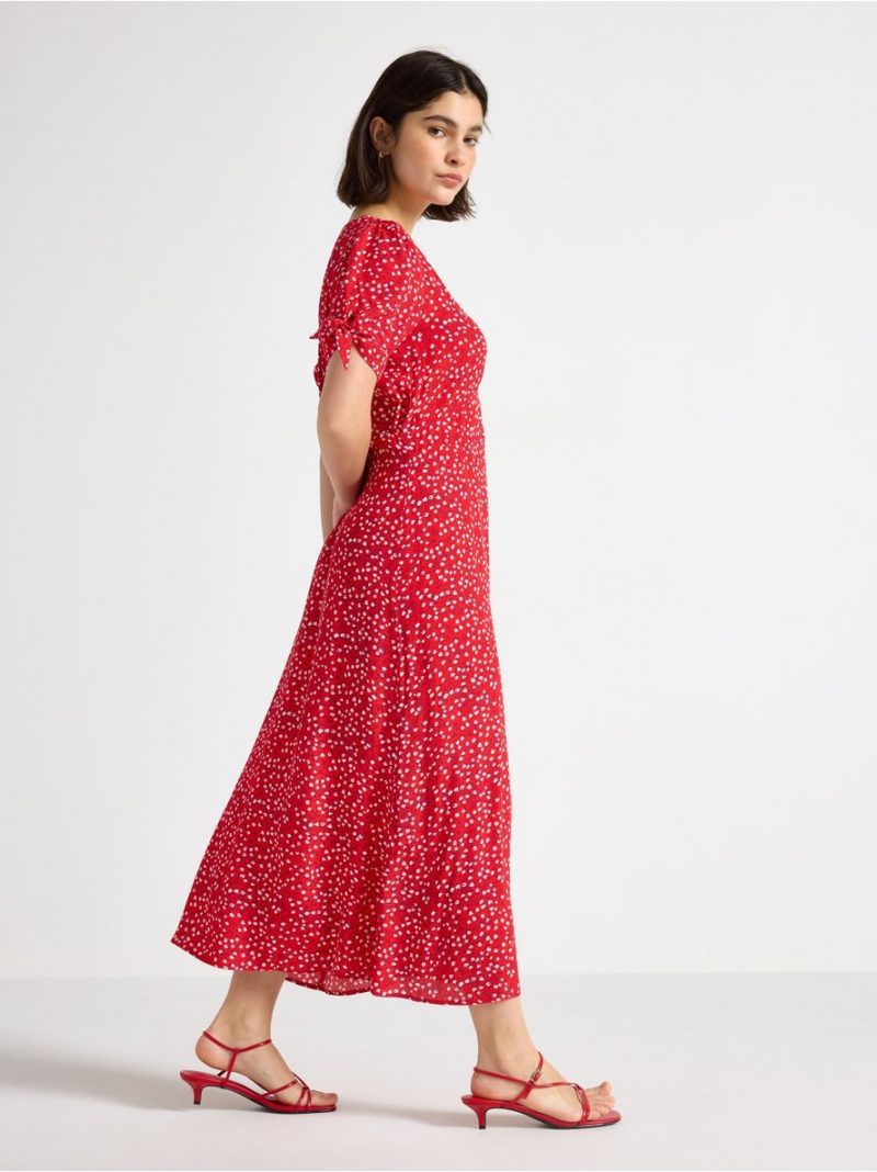 Patterned midi dress - 3010742-7855