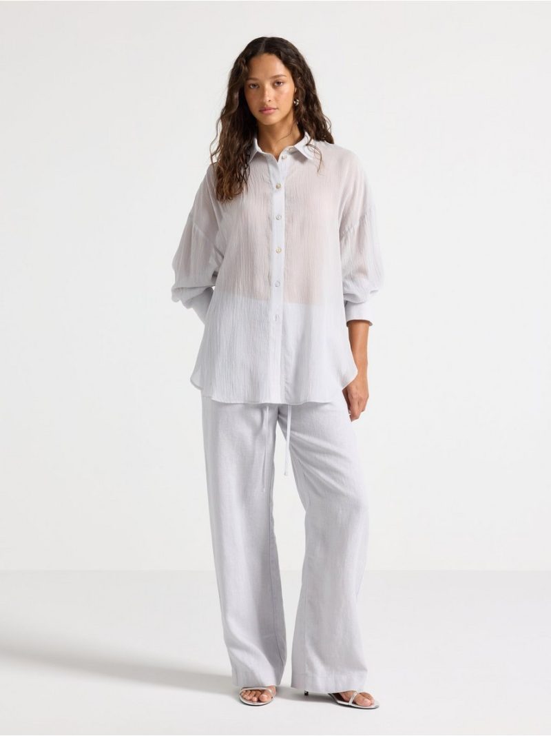 STRAIGHT Bella  linen trousers - 3010800-6952