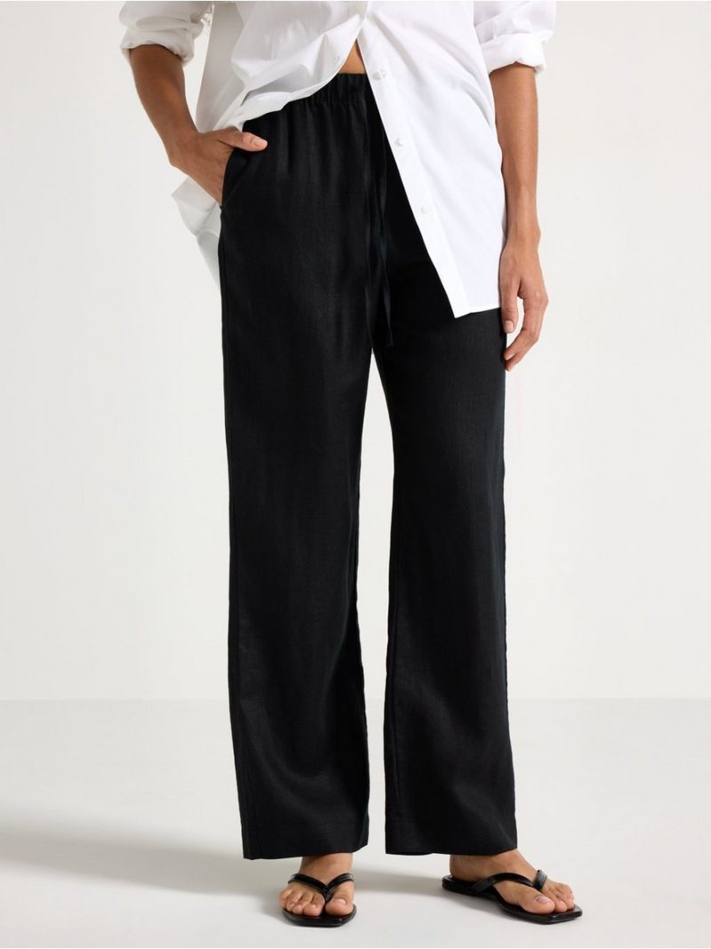 STRAIGHT Bella  linen trousers - 3010800-80