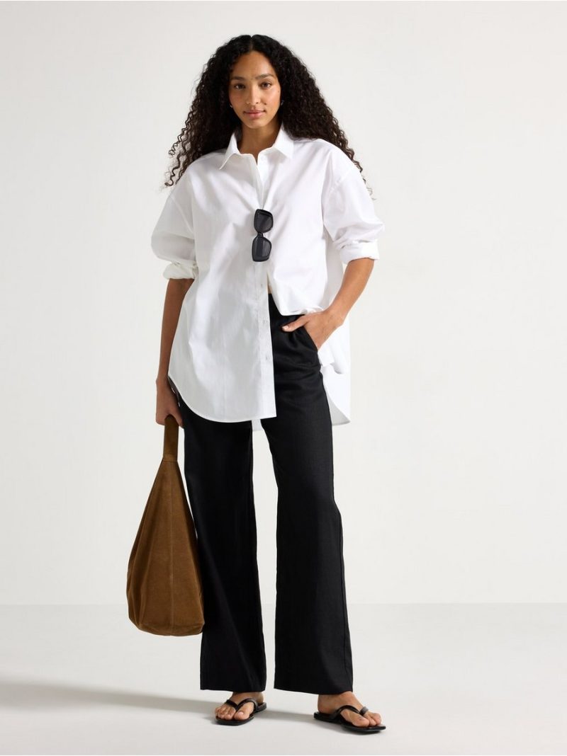 STRAIGHT Bella  linen trousers - 3010800-80