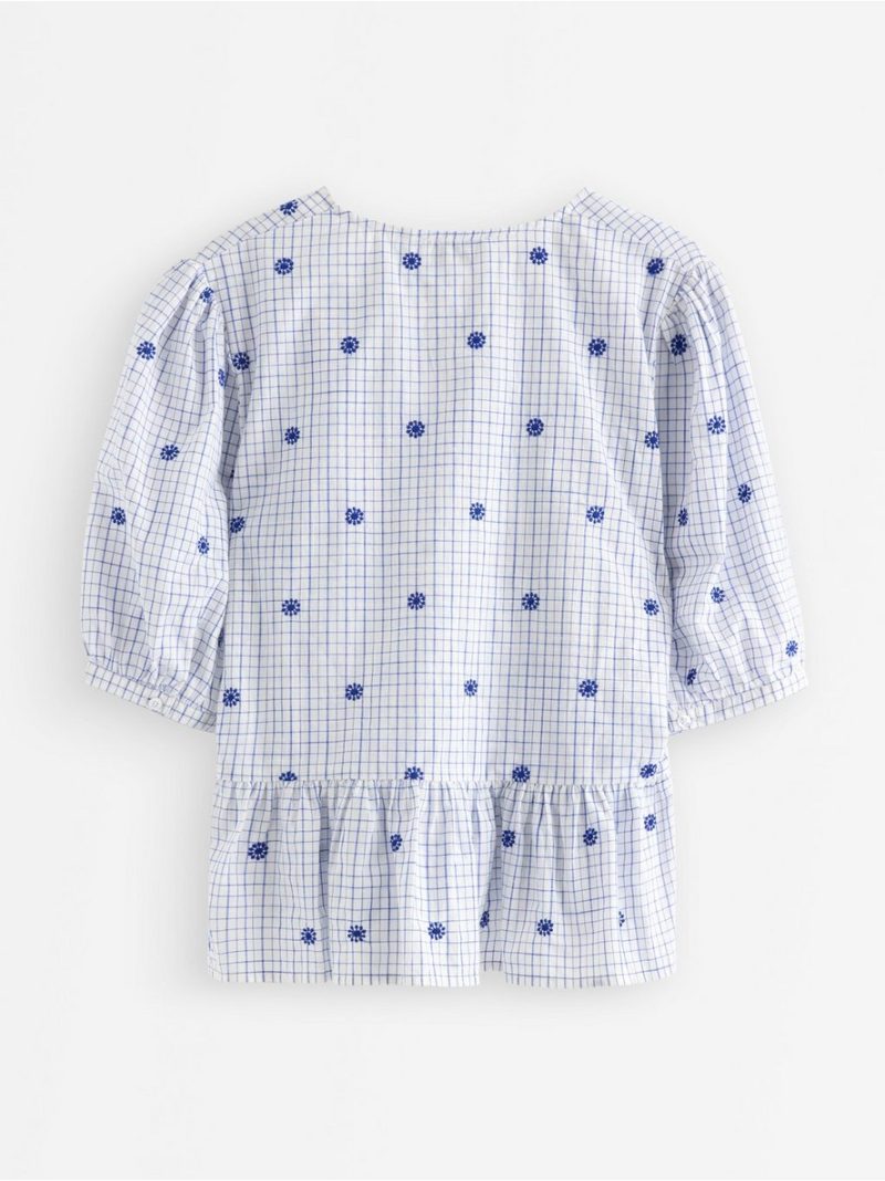 Blouse with tie details - 3010838-7343