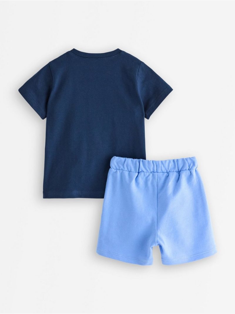 Set - t-shirt and sweat shorts - 3010969-6842
