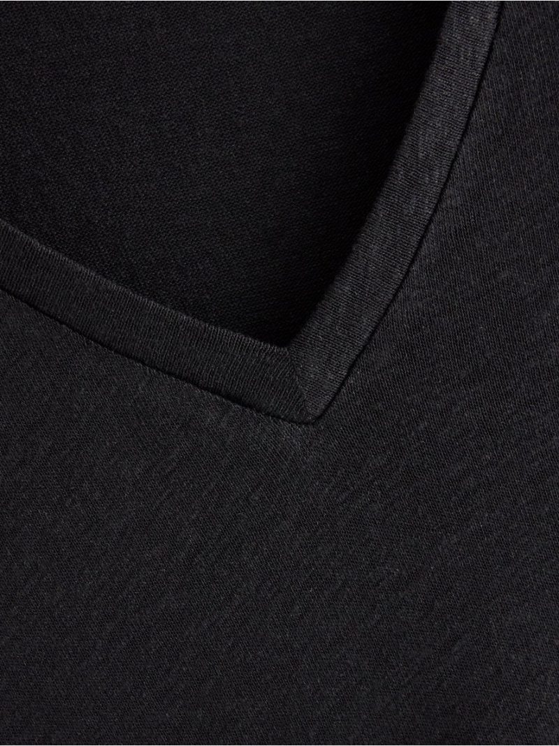 Tank top in linen blend - 3010982-80