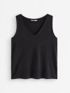 Tank top in linen blend - 3010982-80