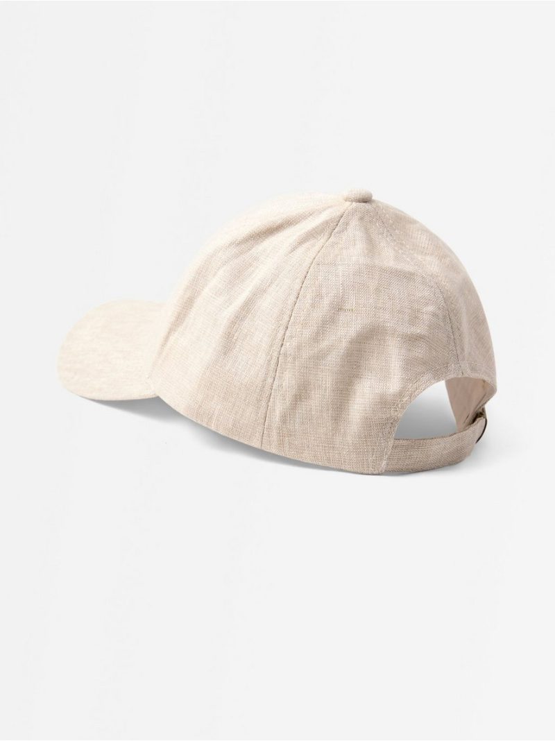 Cap in linen - 3011029-6902
