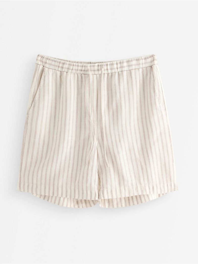 Shorts in linen blend - 3011072-7862