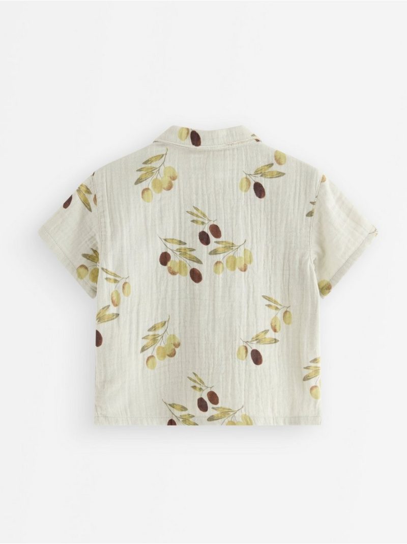 Cotton gauze shirt - 3011073-8884